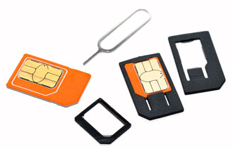 Adapter fr SIM-Karten